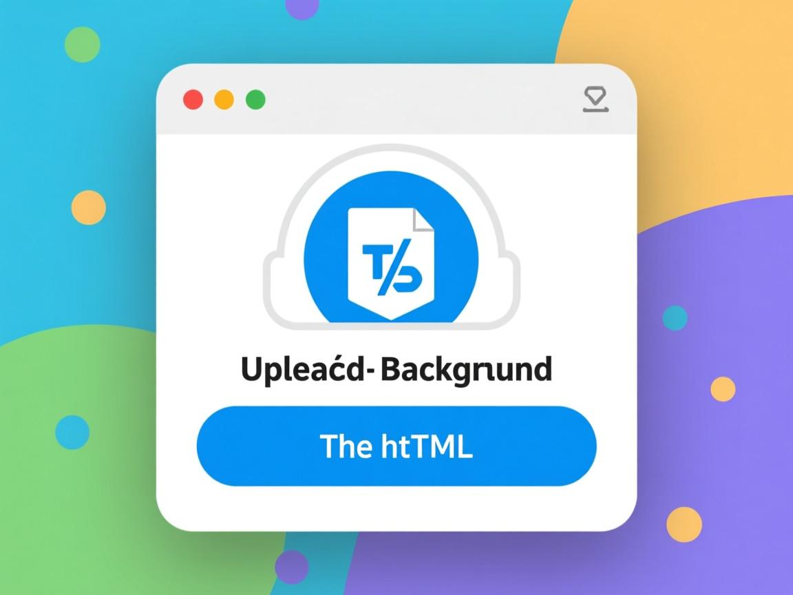 HTML文件如何快速上传到后台？  第1张