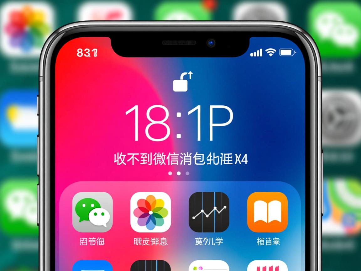 iPhone8P锁屏时为何收不到微信消息？  第3张