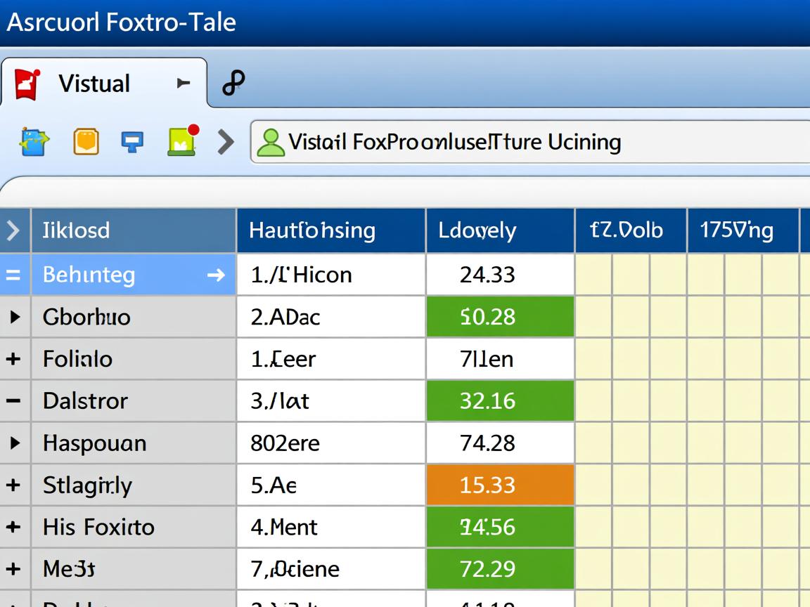如何创建Visual FoxPro数据库表? 第3张 如何创建Visual FoxPro数据库表? 第3张