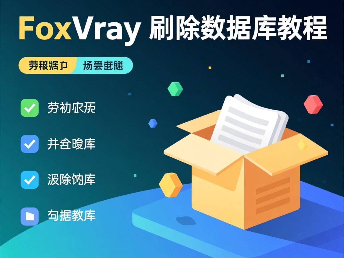 Visual FoxPro删除数据库教程 第2张 Visual FoxPro删除数据库教程 第2张