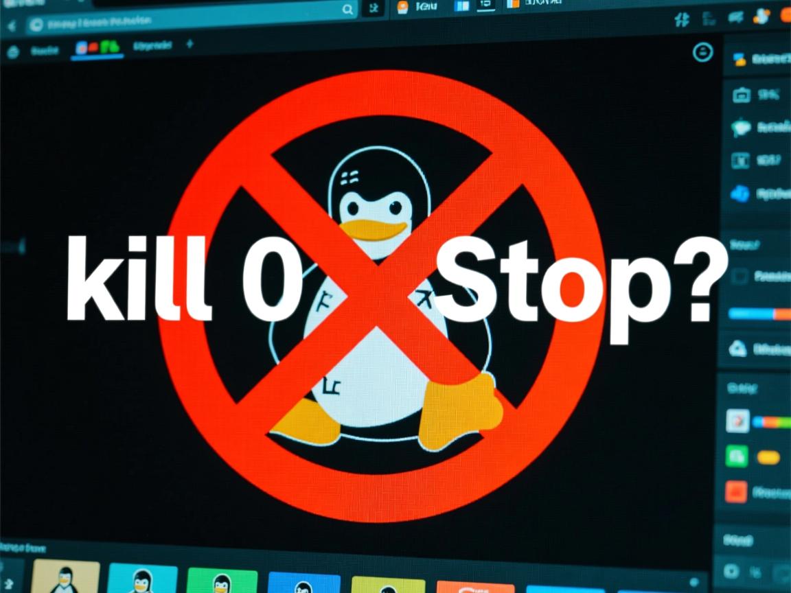 Linux kill 0如何停止？