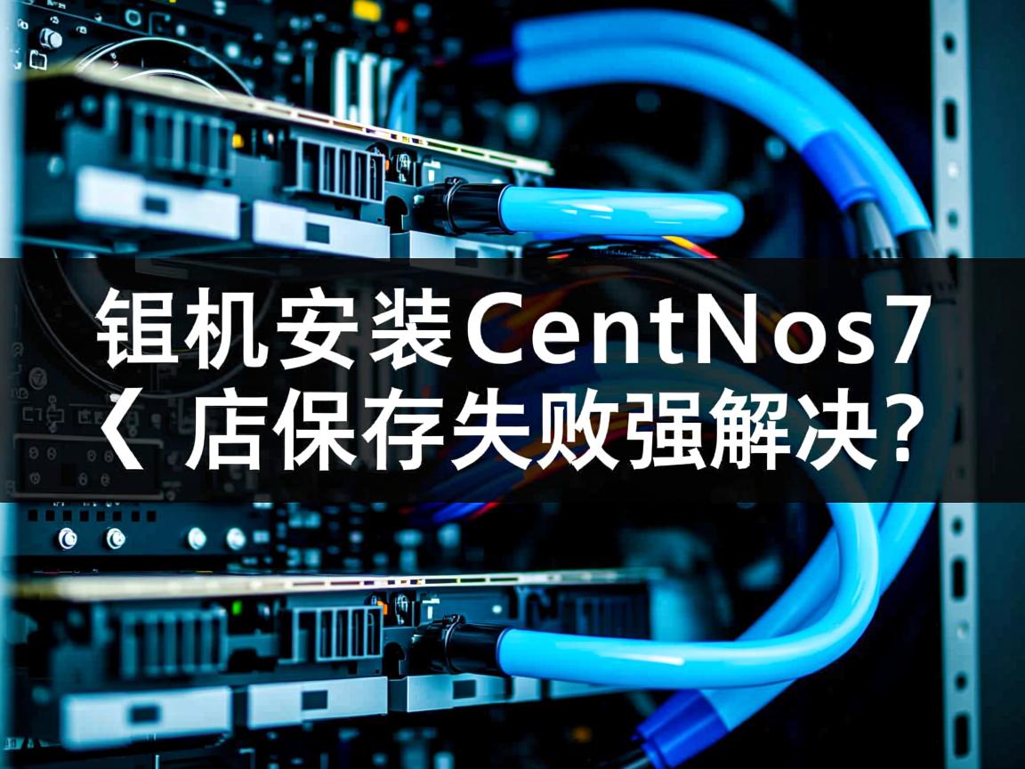 物理机安装CentOS7后保存失败如何解决？  第3张