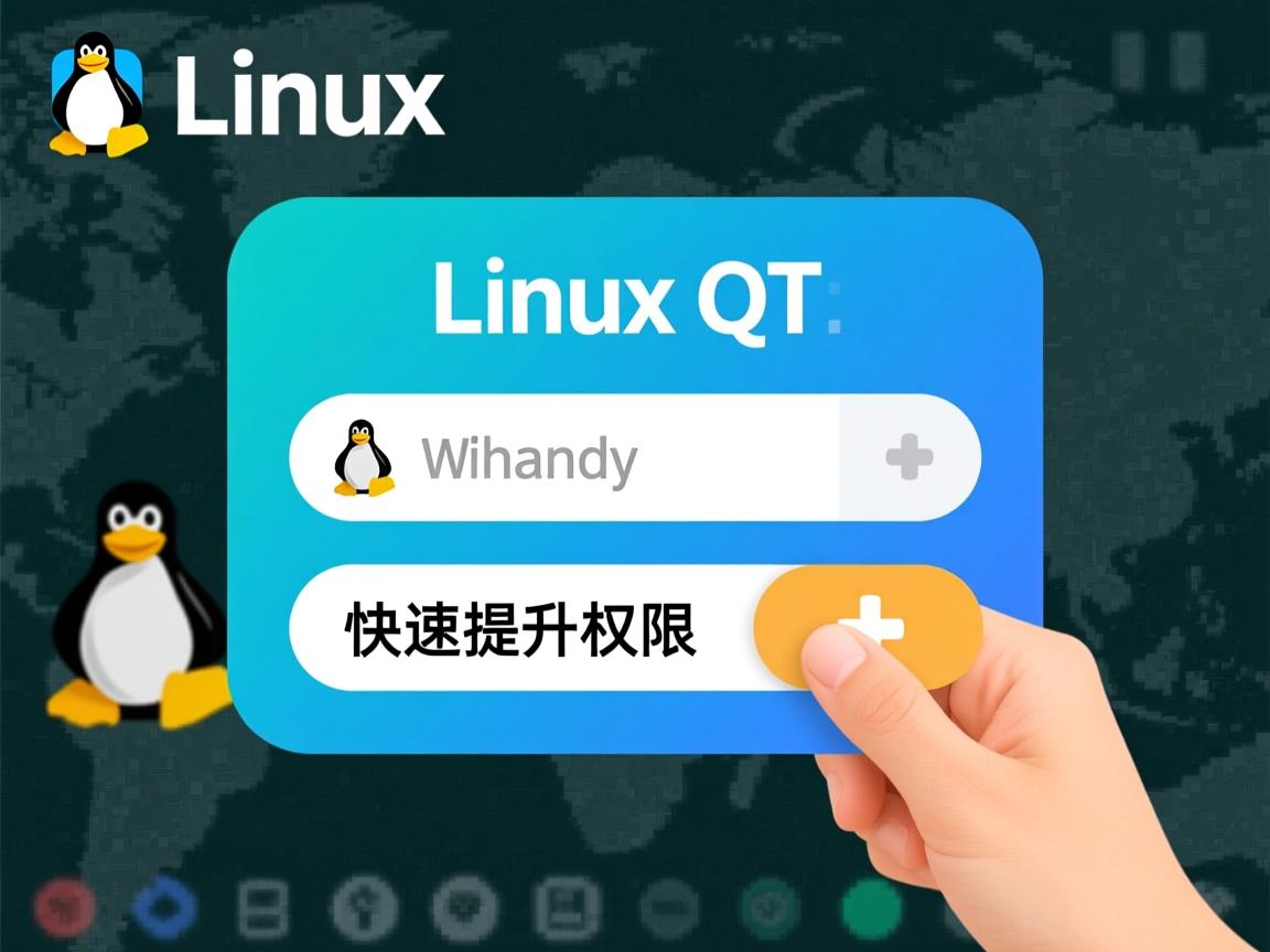 Linux Qt如何快速提升权限？