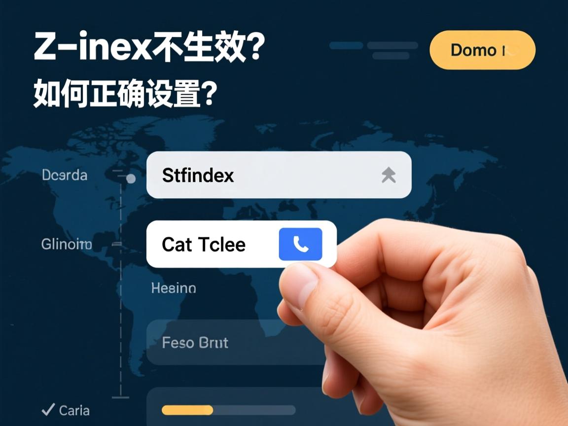 CSS中z-index不生效?如何正确设置? 第3张 CSS中z-index不生效?如何正确设置? 第3张