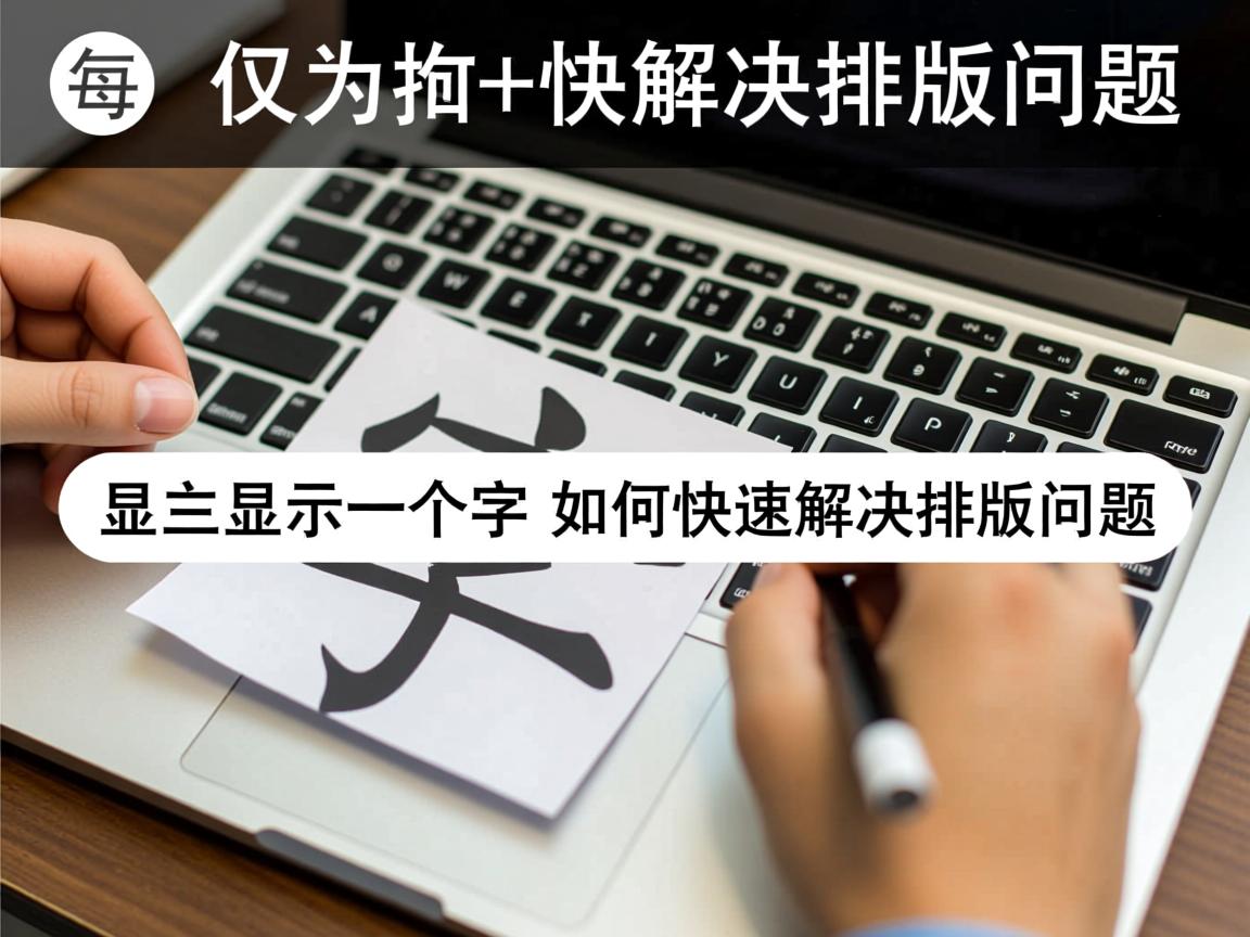 Word中为何每列仅显示一个字？如何快速解决排版问题  第3张