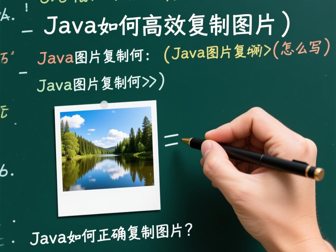 Java如何高效复制图片代码?,Java图片复制示例怎么写?,Java图片复制如何实现?,Java图片复制代码怎么写?,Java如何正确复制图片? 第2张 Java如何高效复制图片代码?,Java图片复制示例怎么写?,Java图片复制如何实现?,Java图片复制代码怎么写?,Java如何正确复制图片? 第2张