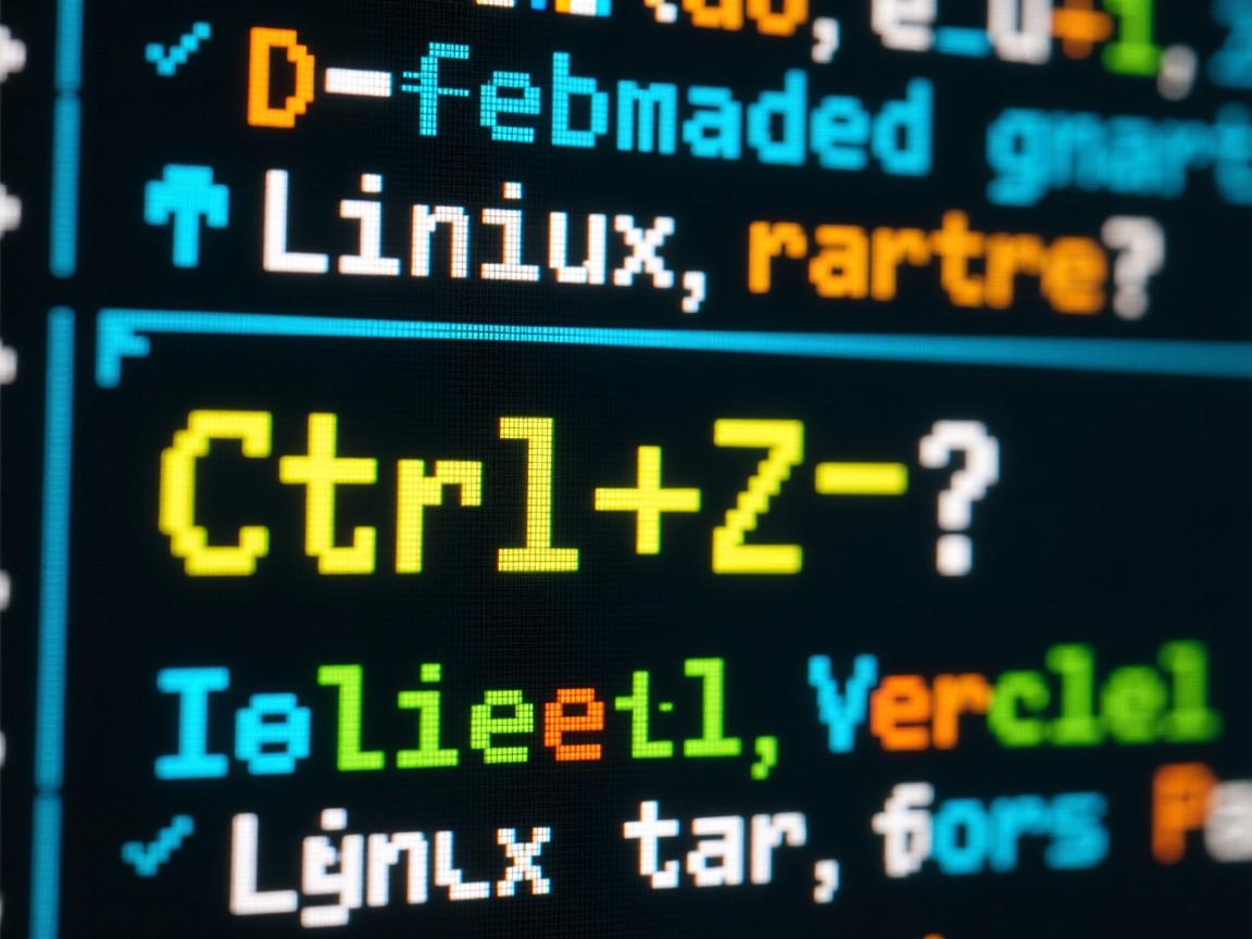 Linux中Ctrl+Z后如何恢复程序? 第3张 Linux中Ctrl+Z后如何恢复程序? 第3张