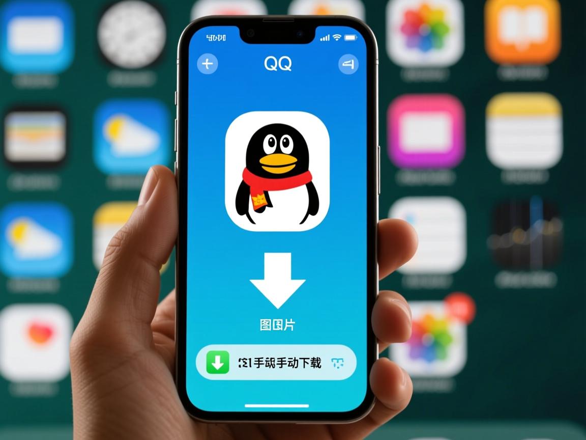 为何苹果手机QQ图片竟需手动下载？  第1张
