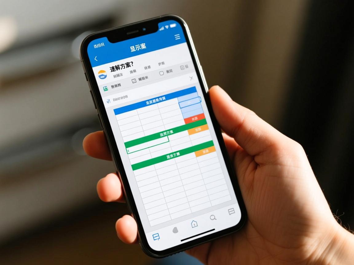急！Word表格手机不显示？速解方案  第2张