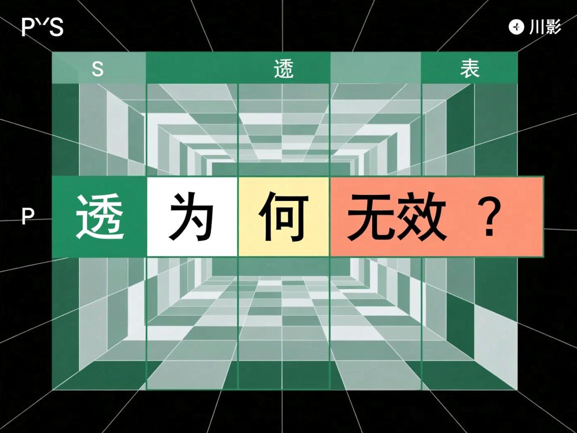 WPS表格透视表为何无效? 第1张 WPS表格透视表为何无效? 第1张