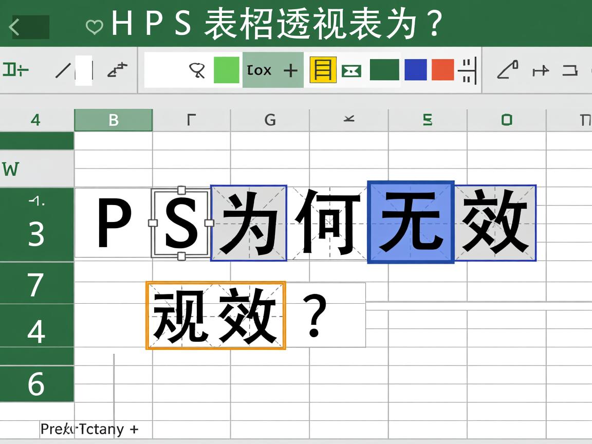 WPS表格透视表为何无效? 第2张 WPS表格透视表为何无效? 第2张