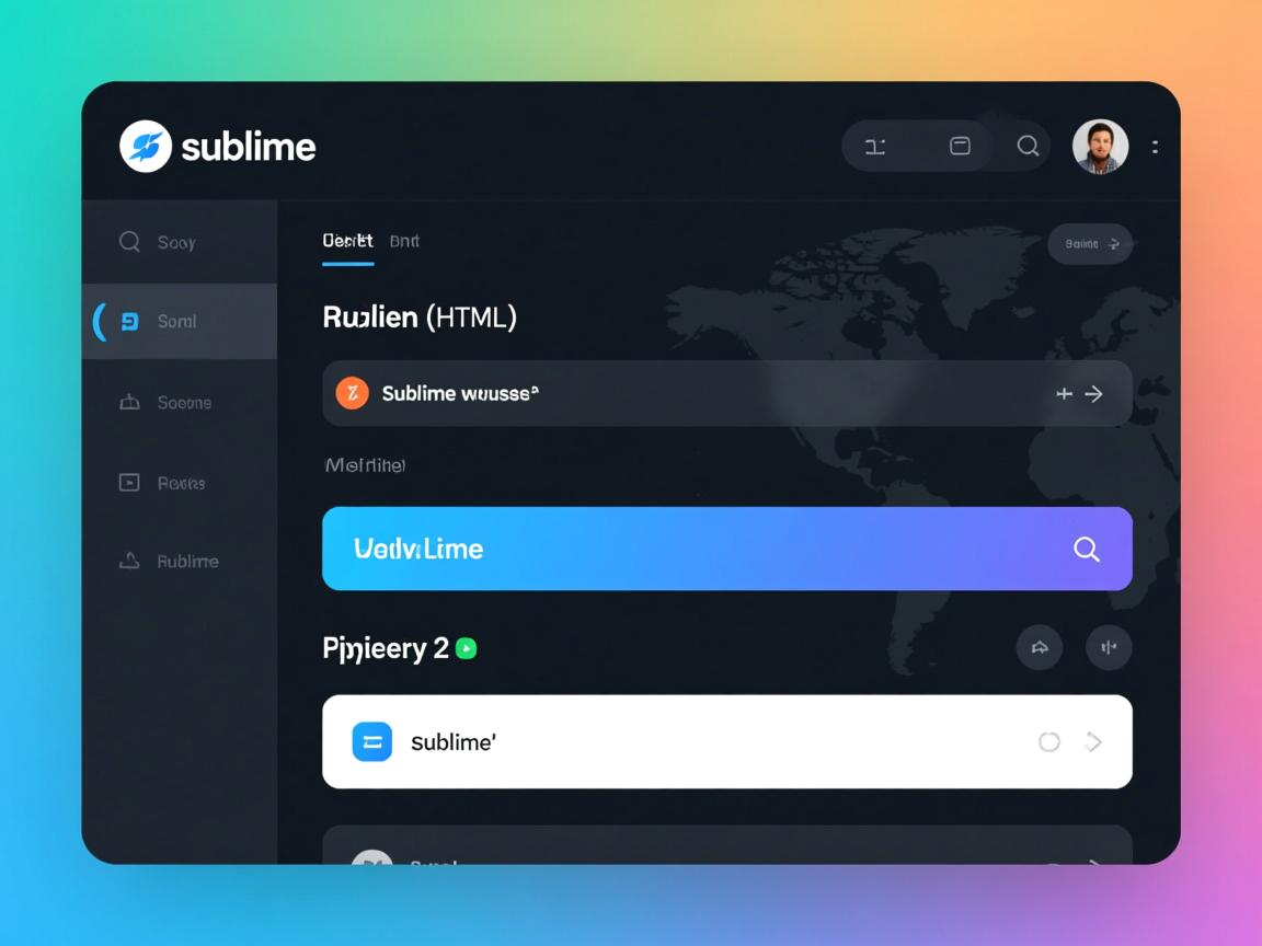 Sublime如何运行HTML? 第3张 Sublime如何运行HTML? 第3张