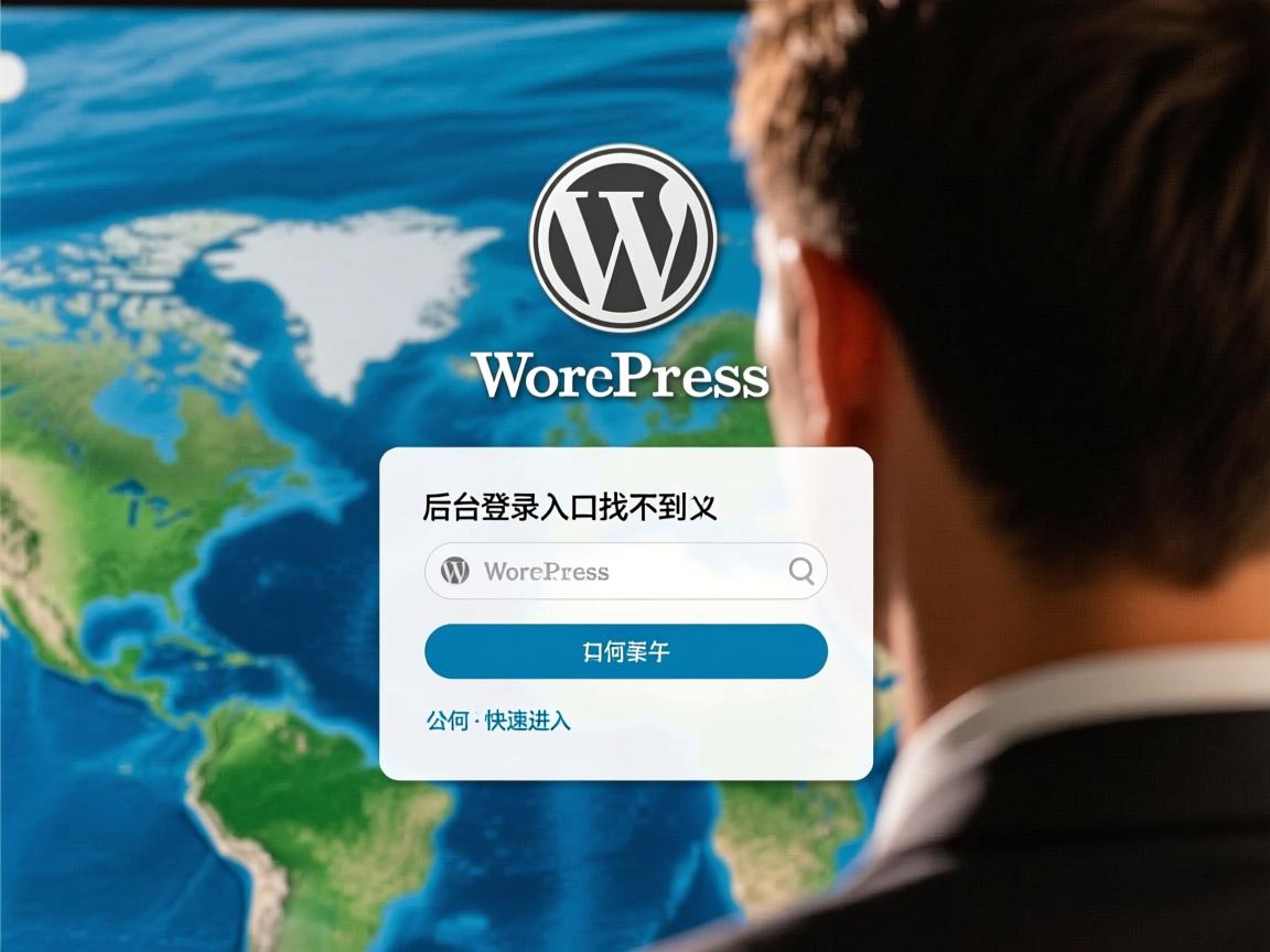 WordPress后台登录入口找不到?如何快速进入 第1张 WordPress后台登录入口找不到?如何快速进入 第1张