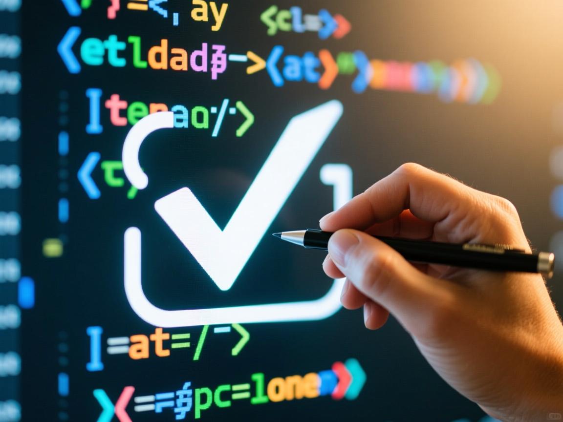 html怎么打勾？代码符号全解析