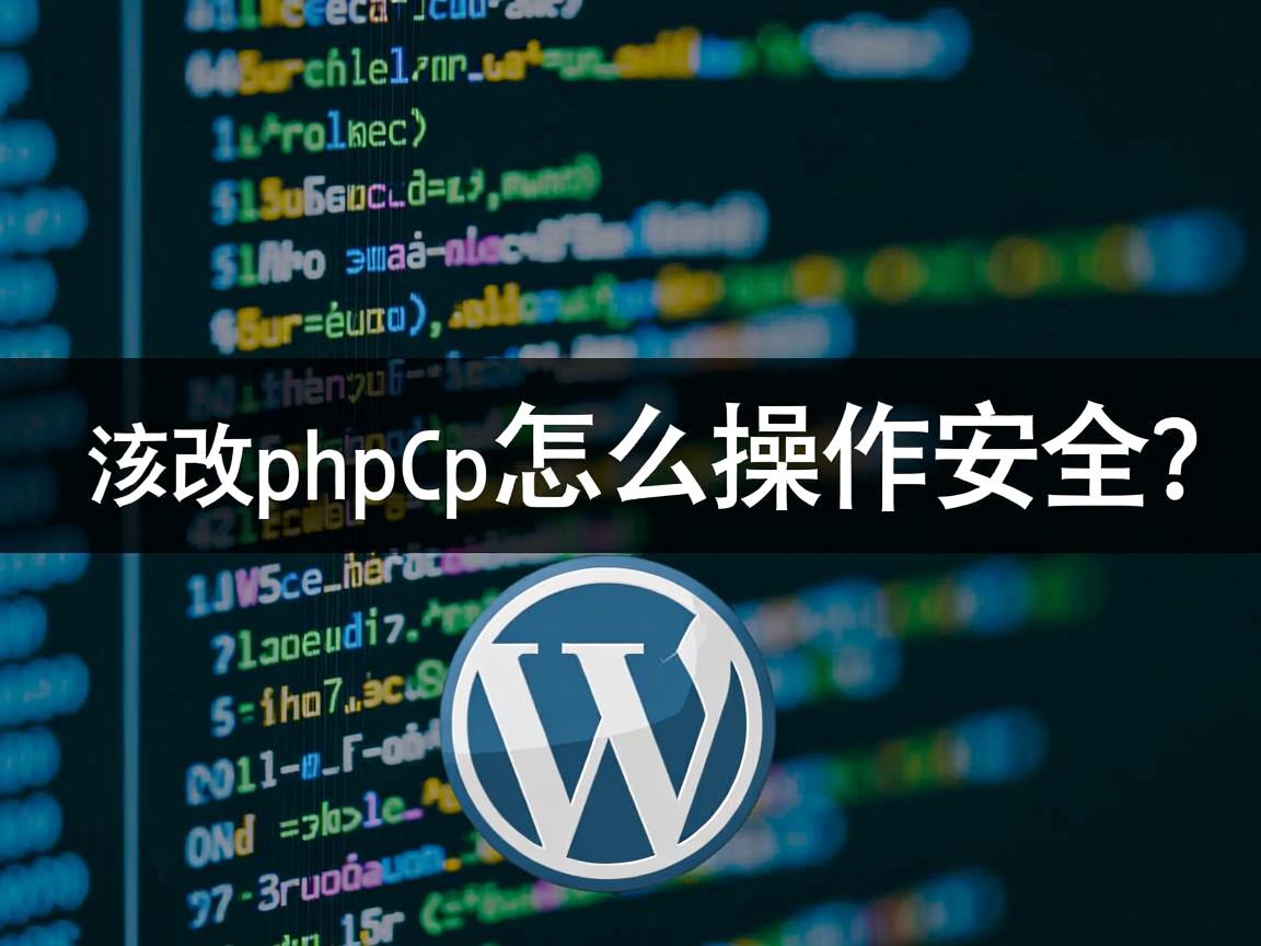 WordPress修改php代码怎么操作安全 第1张 WordPress修改php代码怎么操作安全 第1张