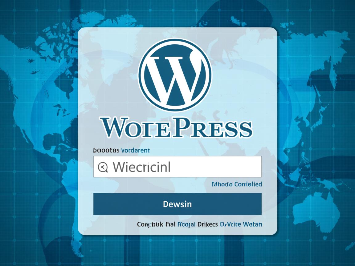 如何登录WordPress服务器？