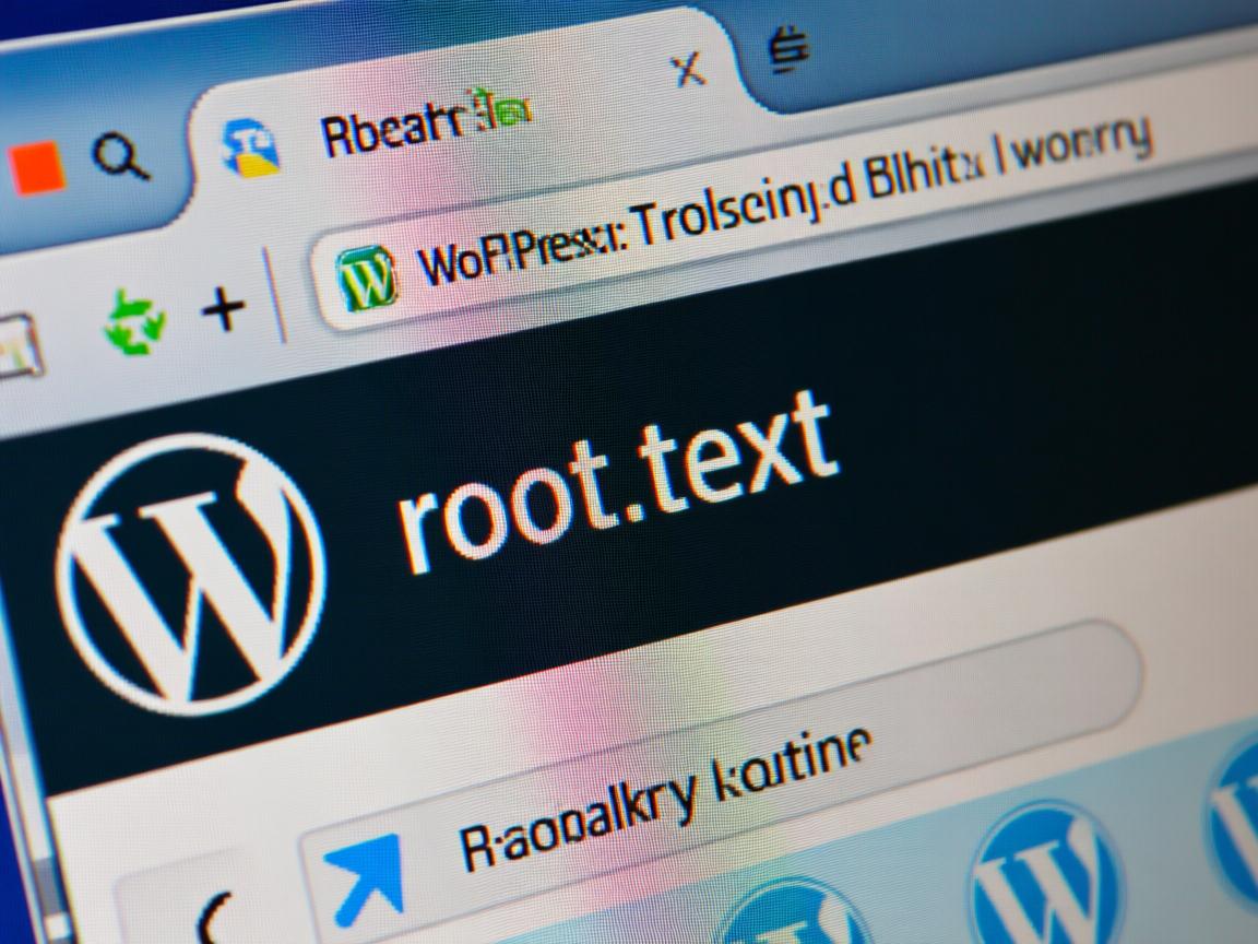 如何在WordPress中写root.txt文件? 第1张 如何在WordPress中写root.txt文件? 第1张