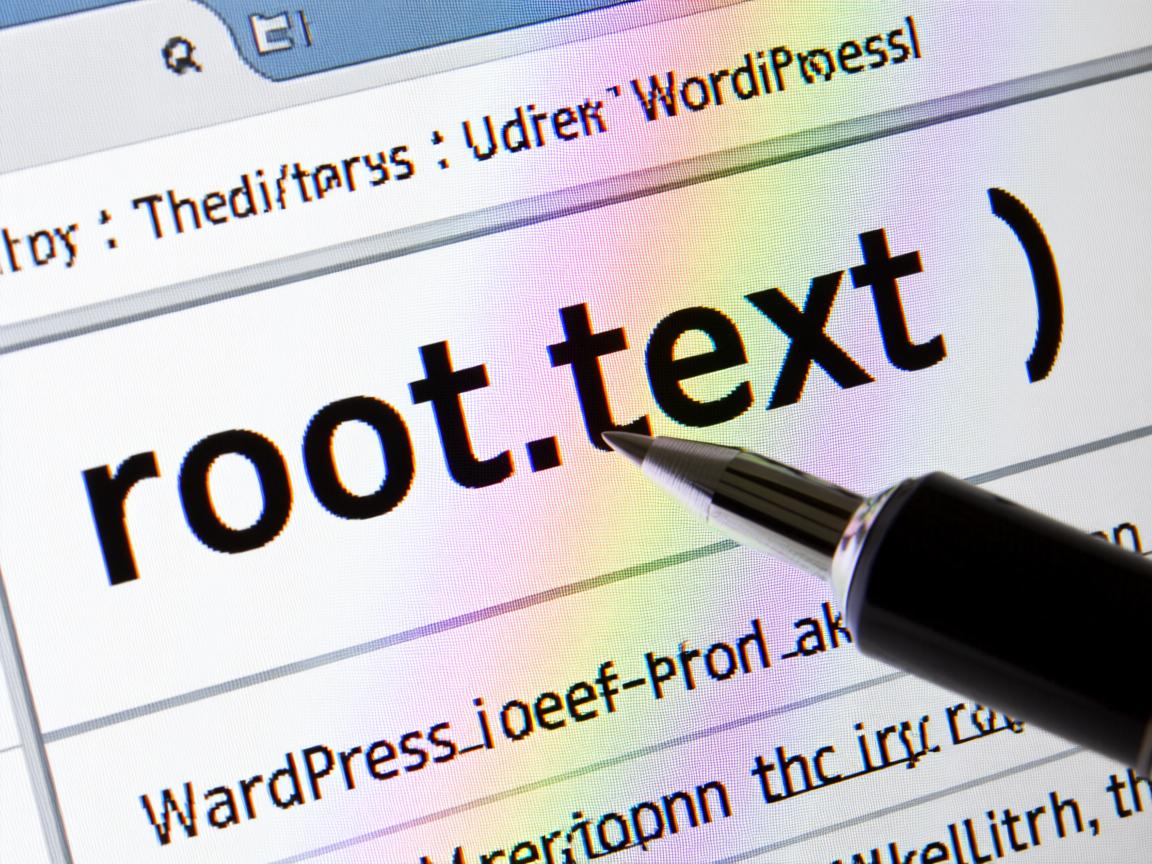 如何在WordPress中写root.txt文件? 第2张 如何在WordPress中写root.txt文件? 第2张