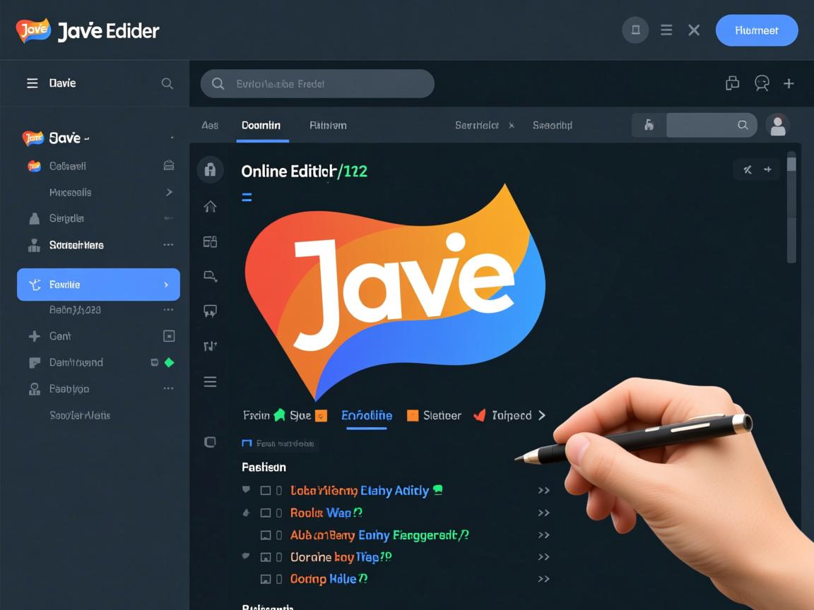Java在线编辑器如何实现？  第1张