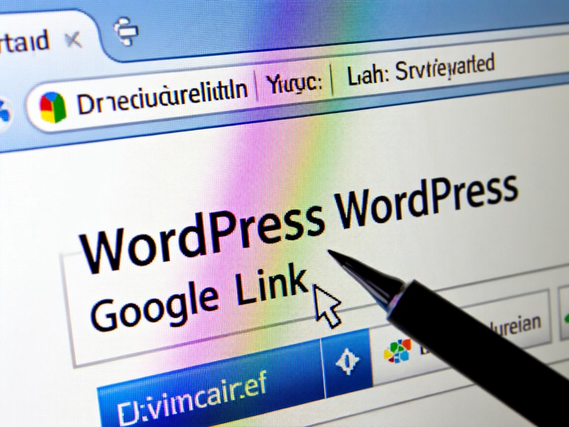 如何移除WordPress中的谷歌链接？