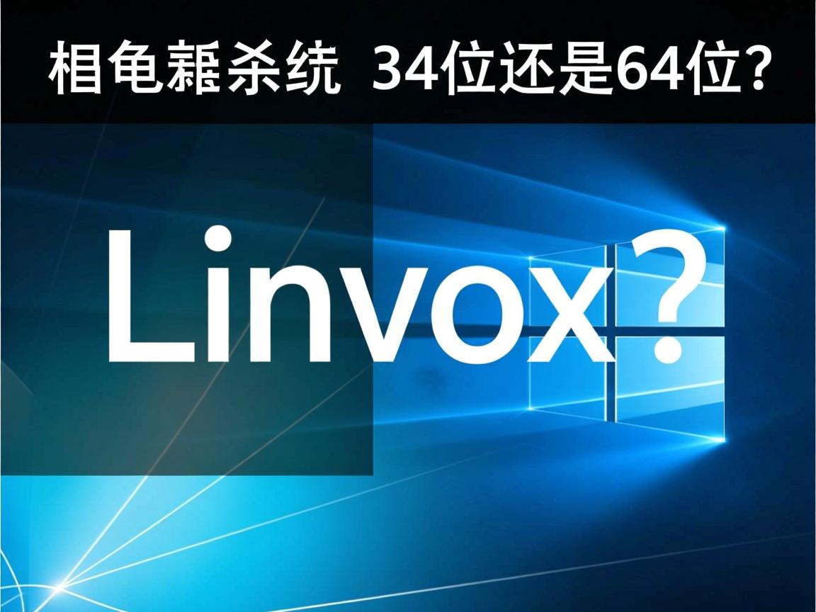 Linux系统32位还是64位? 第1张 Linux系统32位还是64位? 第1张