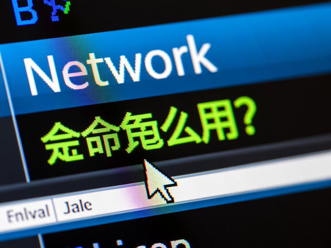 网络命令怎么用？