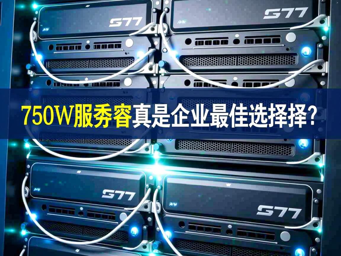 750W服务器真是企业最佳选择吗？