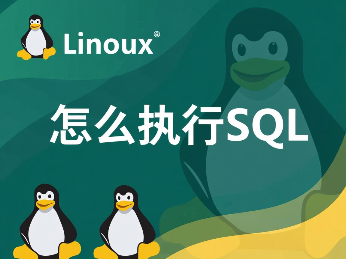 Linux怎么执行SQL 第1张 Linux怎么执行SQL 第1张