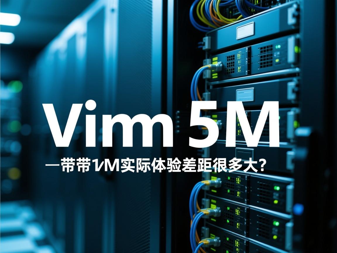 虚拟主机带宽1M和5M实际体验差距有多大？