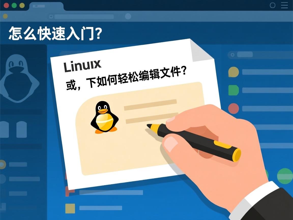 Linux文件编辑怎么快速入门？，或，Linux下如何轻松编辑文件？  第2张