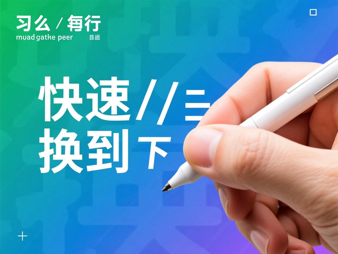 html怎么快速换到下一行？