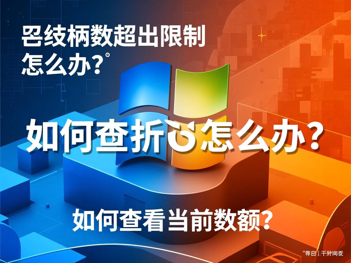 Linux系统句柄数超出限制怎么办？如何查看当前数值？  第1张