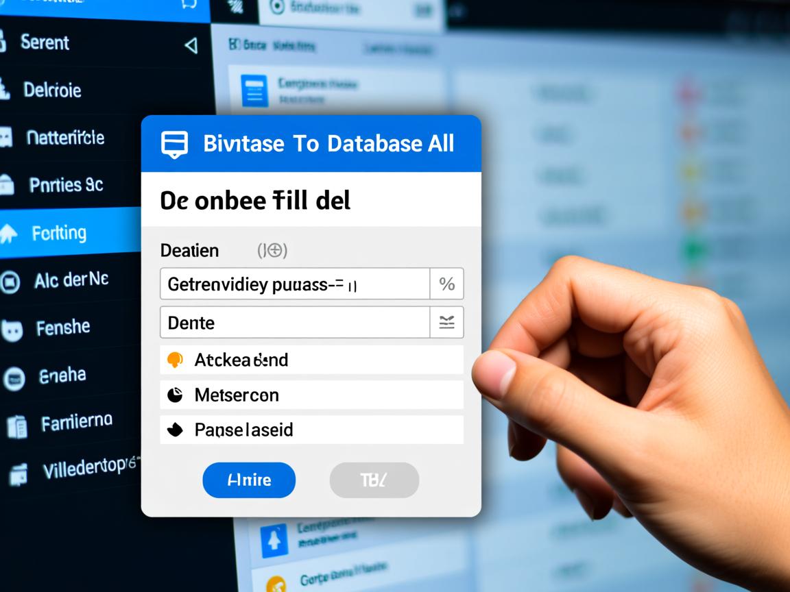 如何批量删除数据库所有表