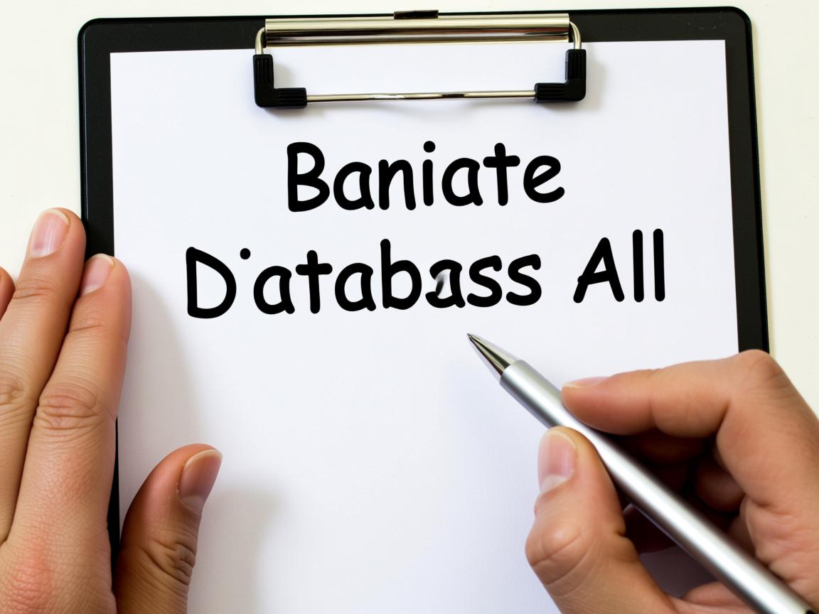 如何批量删除数据库所有表 第3张 如何批量删除数据库所有表 第3张