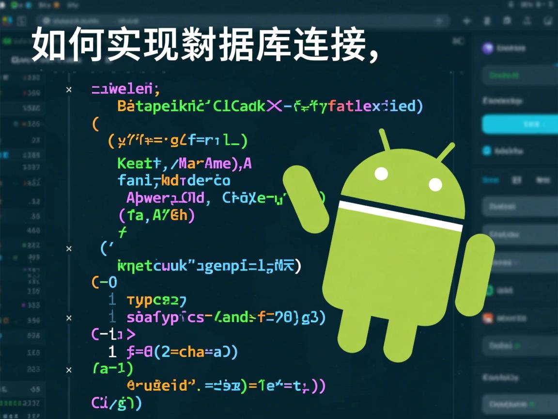 安卓如何实现数据库连接代码