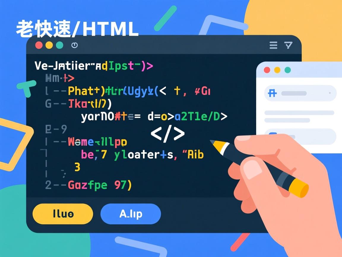 如何用HTML代码快速建站？  第3张