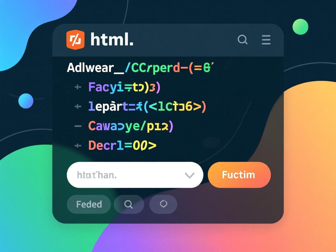 如何快速实现html代码功能？