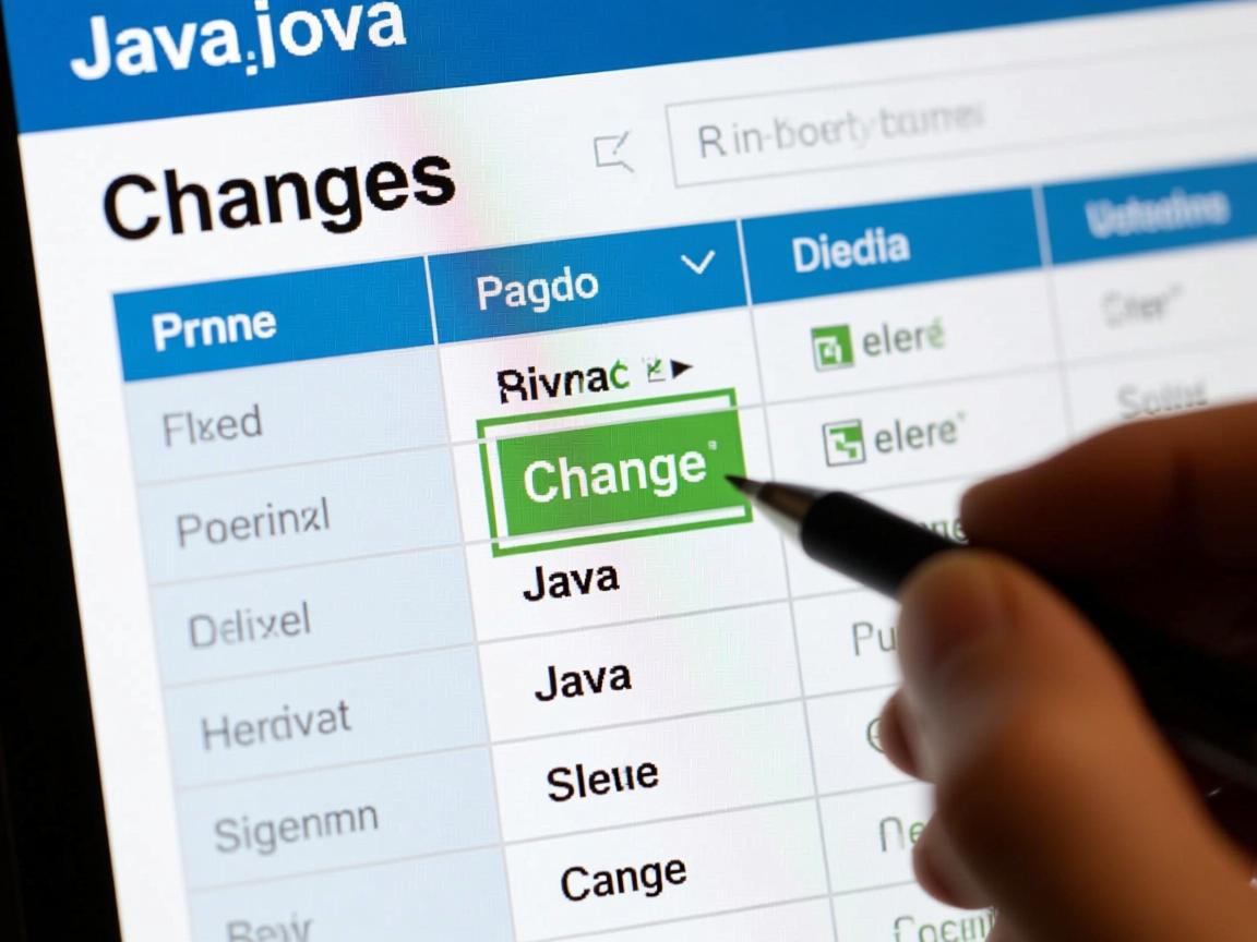 Java如何监听表格变化  第2张
