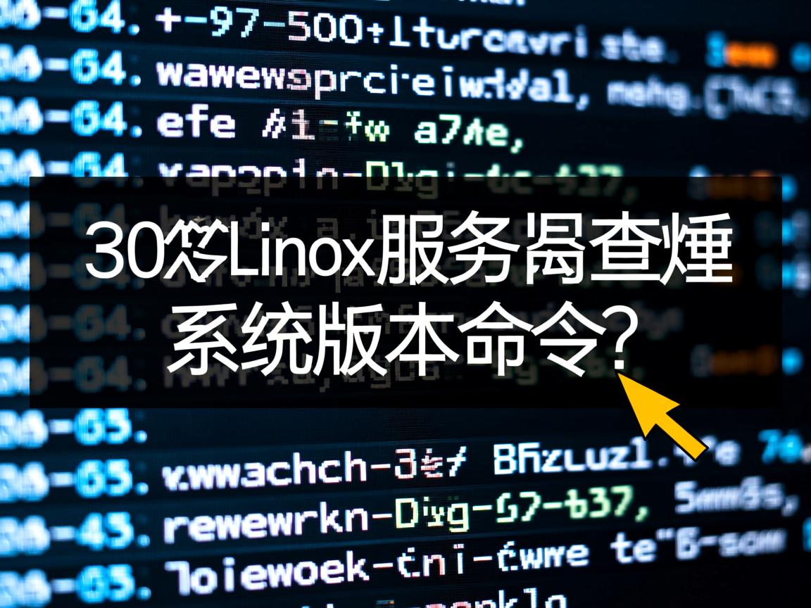 如何查看Linux服务器操作系统版本，30字内），，Linux服务器查看系统版本命令？