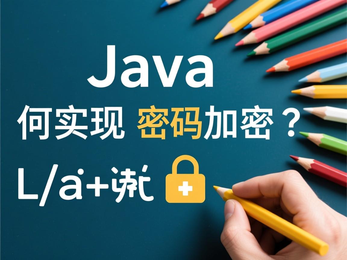 Java如何实现密码加密？