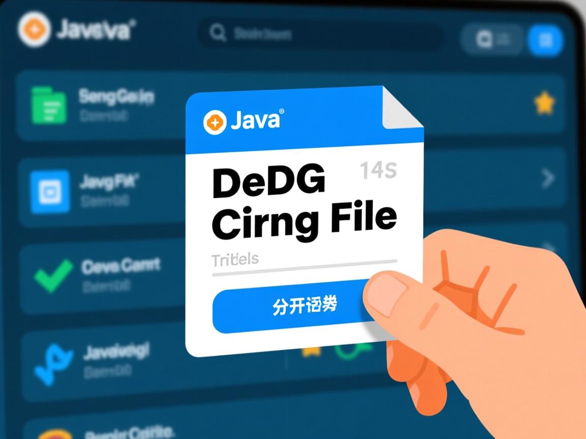 Java创建CFG文件后如何打开  第3张