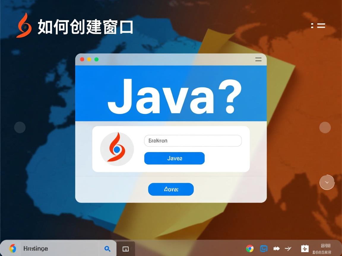 Java如何创建窗口？  第3张