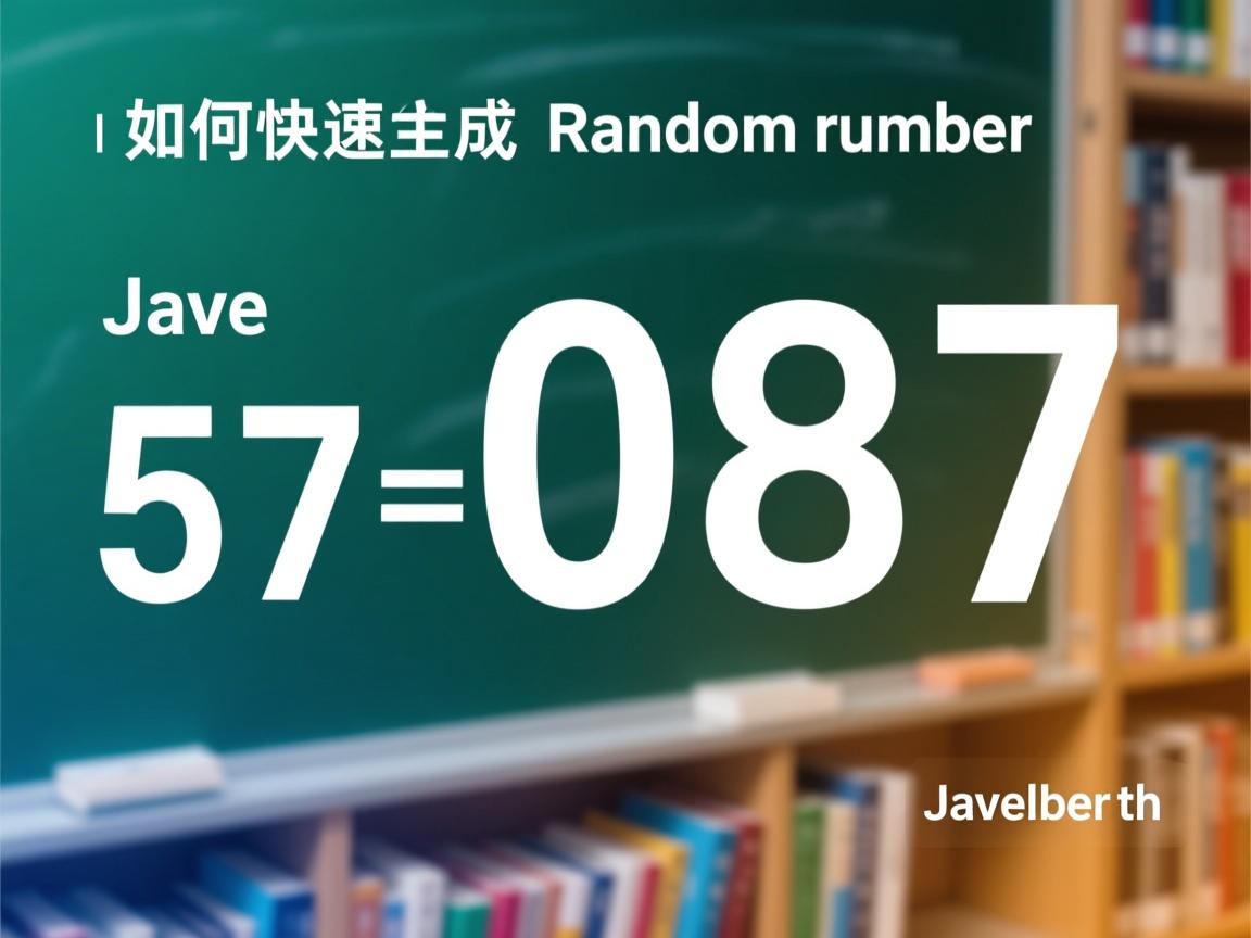 Java如何快速生成5到7的随机数 第2张 Java如何快速生成5到7的随机数 第2张