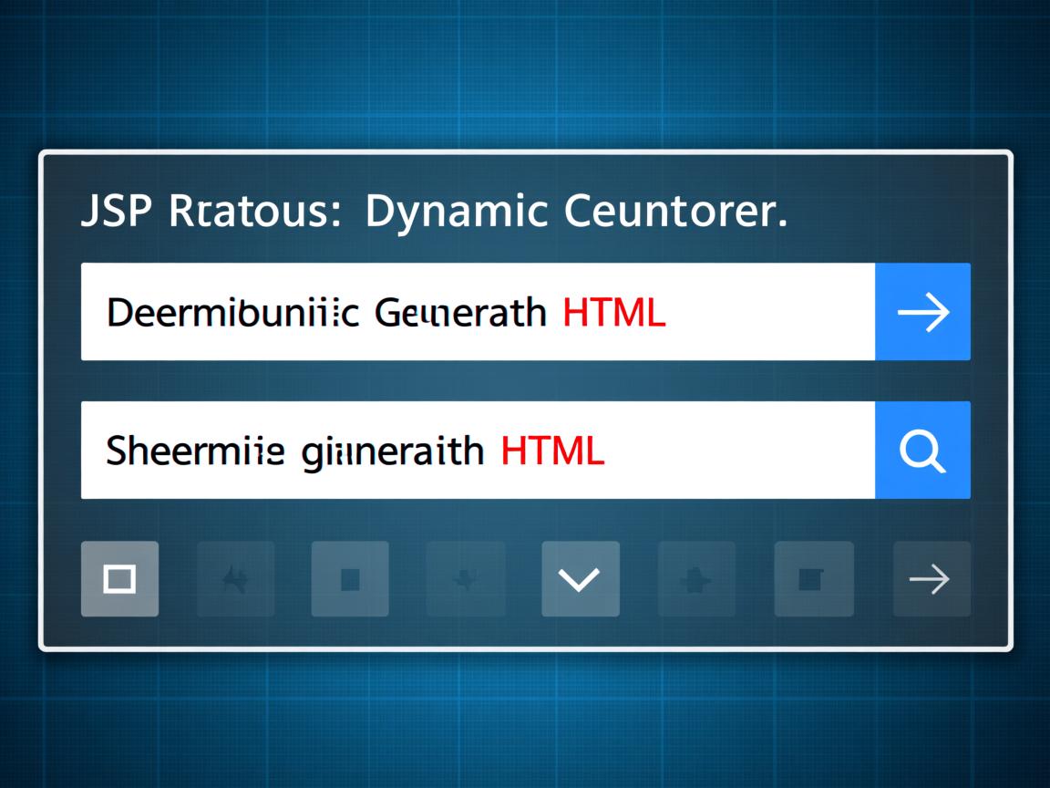 如何在JSP中动态生成HTML? 第3张 如何在JSP中动态生成HTML? 第3张
