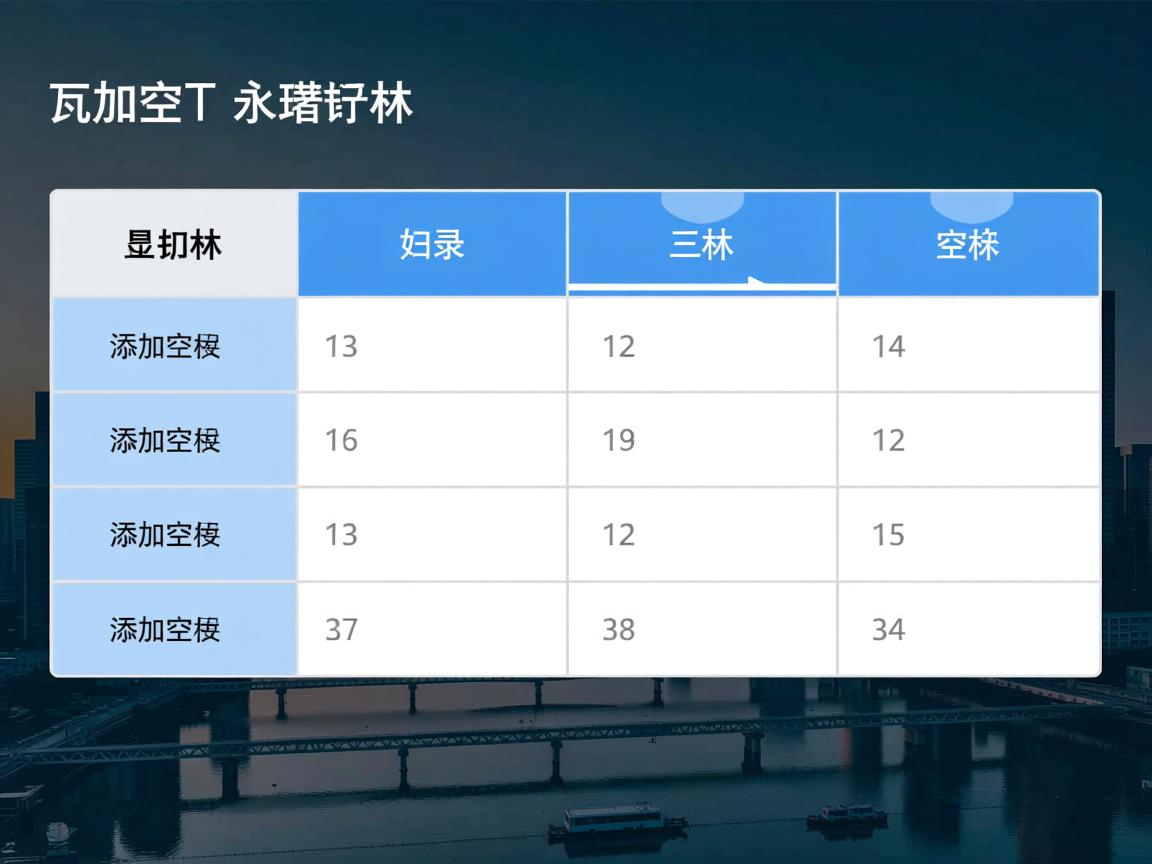 HTML表格如何添加空行? 第1张 HTML表格如何添加空行? 第1张
