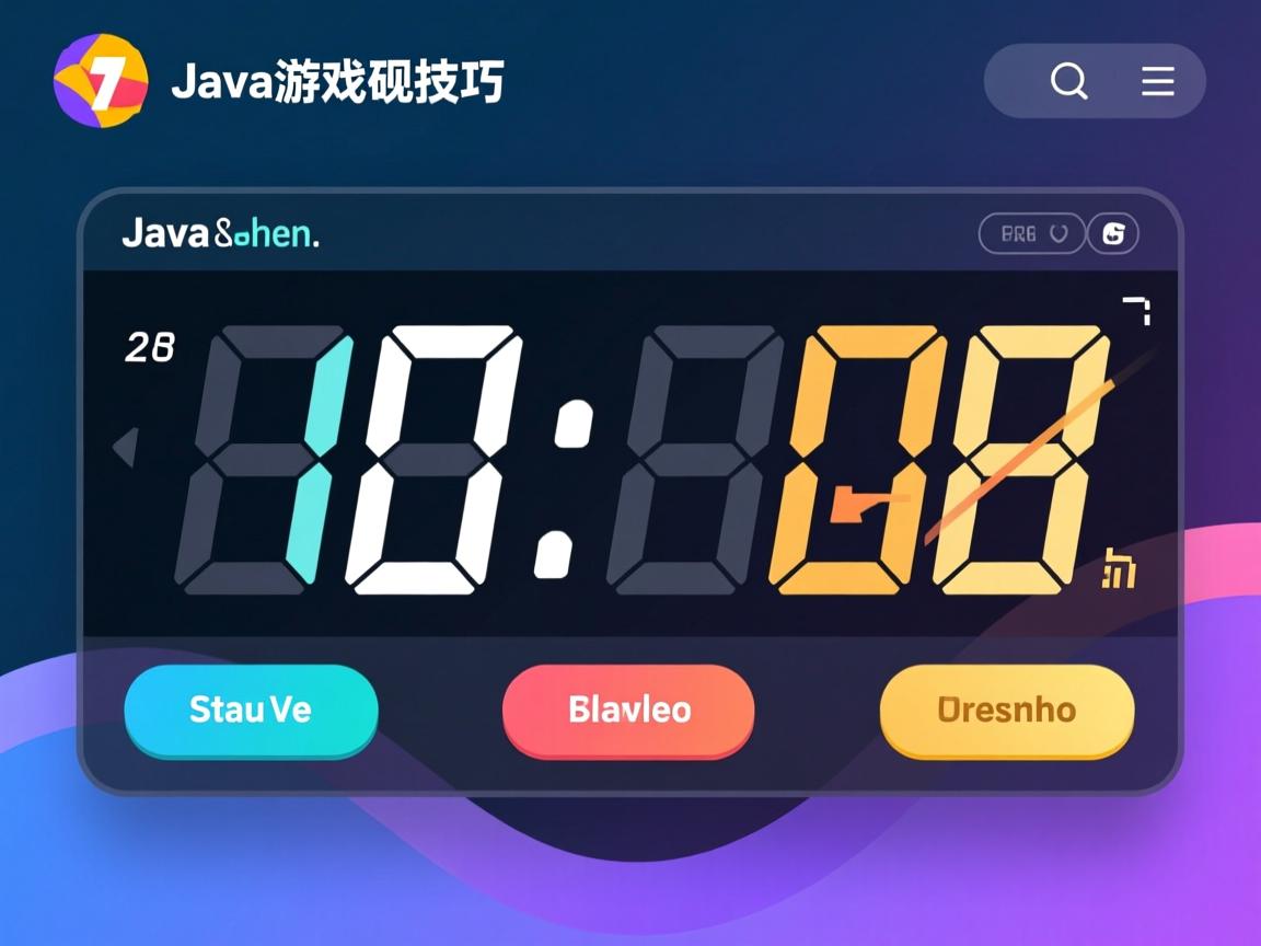 Java游戏计时实现技巧 第2张 Java游戏计时实现技巧 第2张