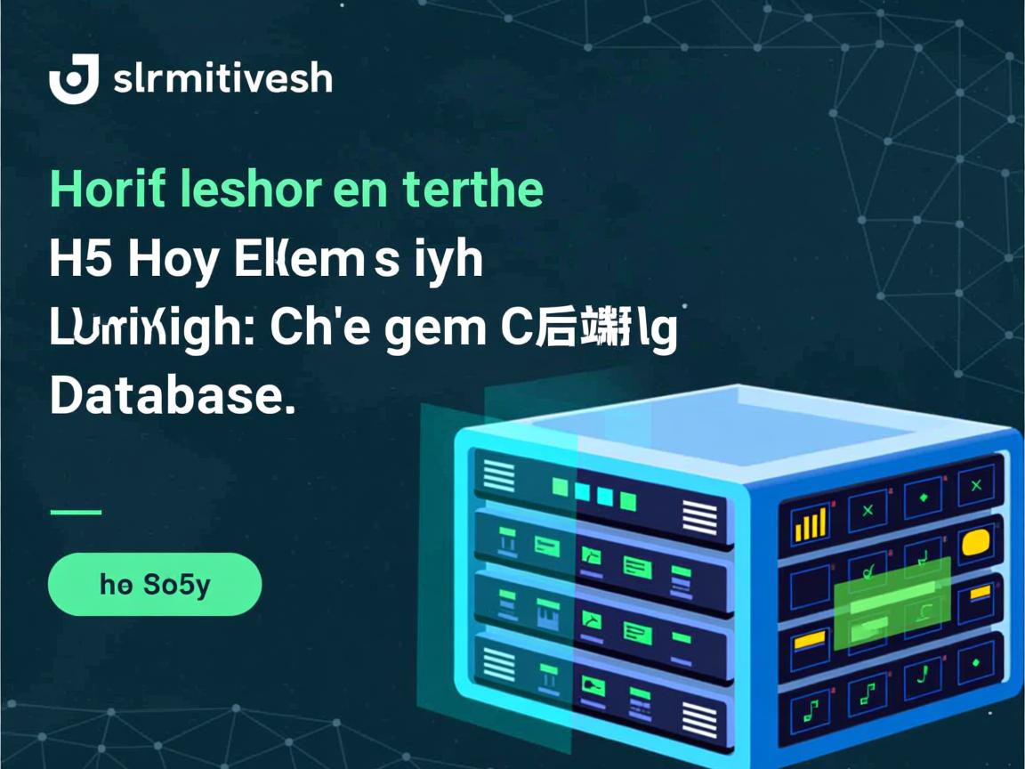 H5如何轻松调用C后端数据库？  第2张