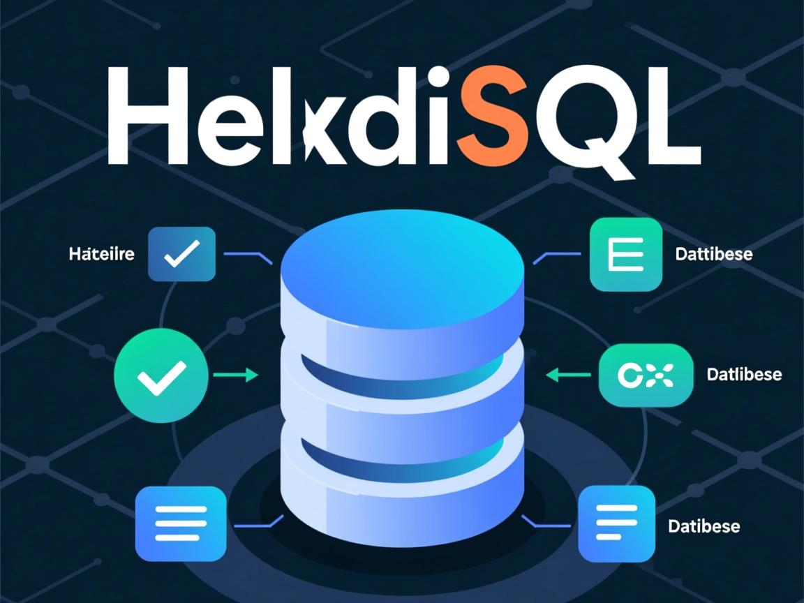 HeidiSQL怎么创建数据库 第2张 HeidiSQL怎么创建数据库 第2张