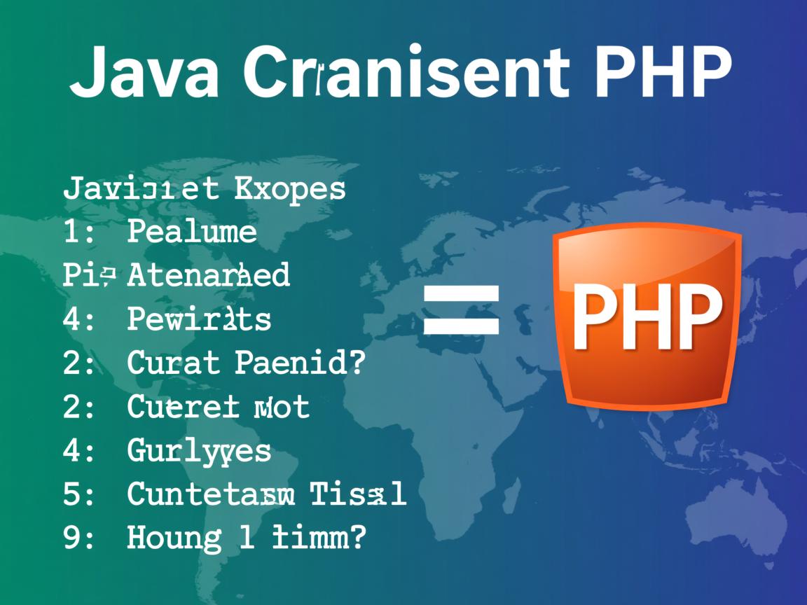 如何将Java数组转换为PHP? 第1张 如何将Java数组转换为PHP? 第1张