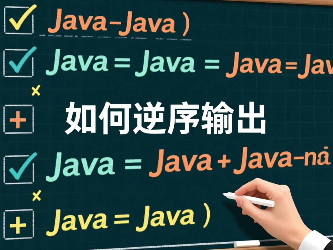 Java如何逆序输出 第2张 Java如何逆序输出 第2张